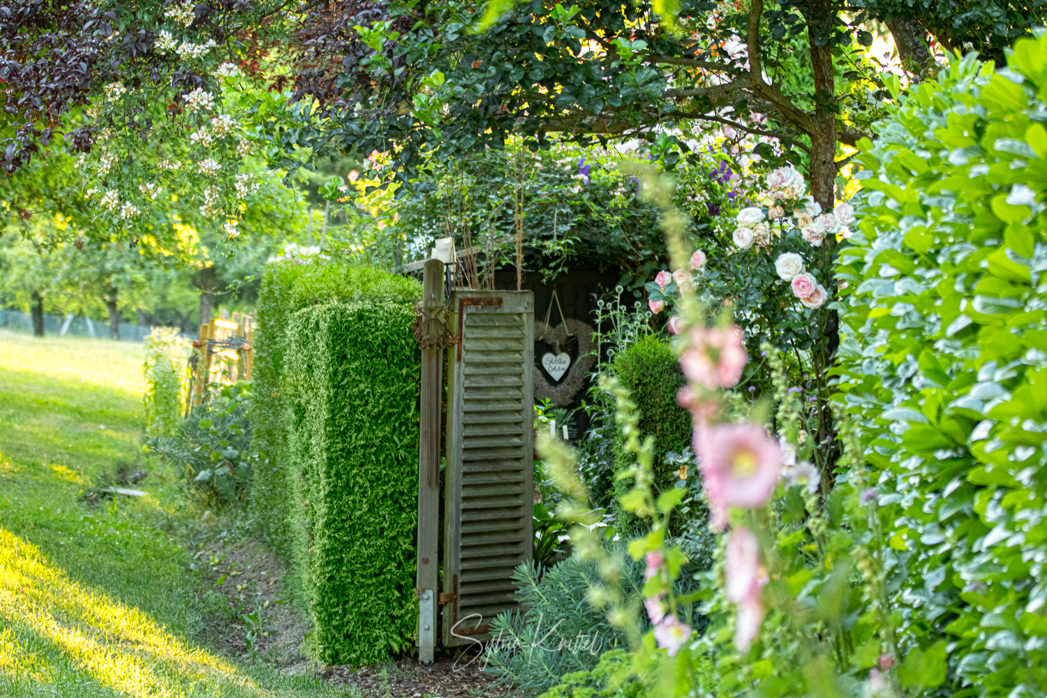 Foto: Sylvia Knittel, DIY Gartentor, Do it yourself